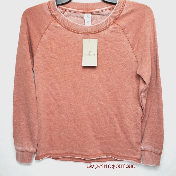 Alternative Apparel Lazy Day Burnout Pullover - Picture 2 of 4